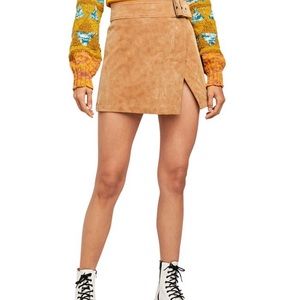 Free people ari wrap skirt